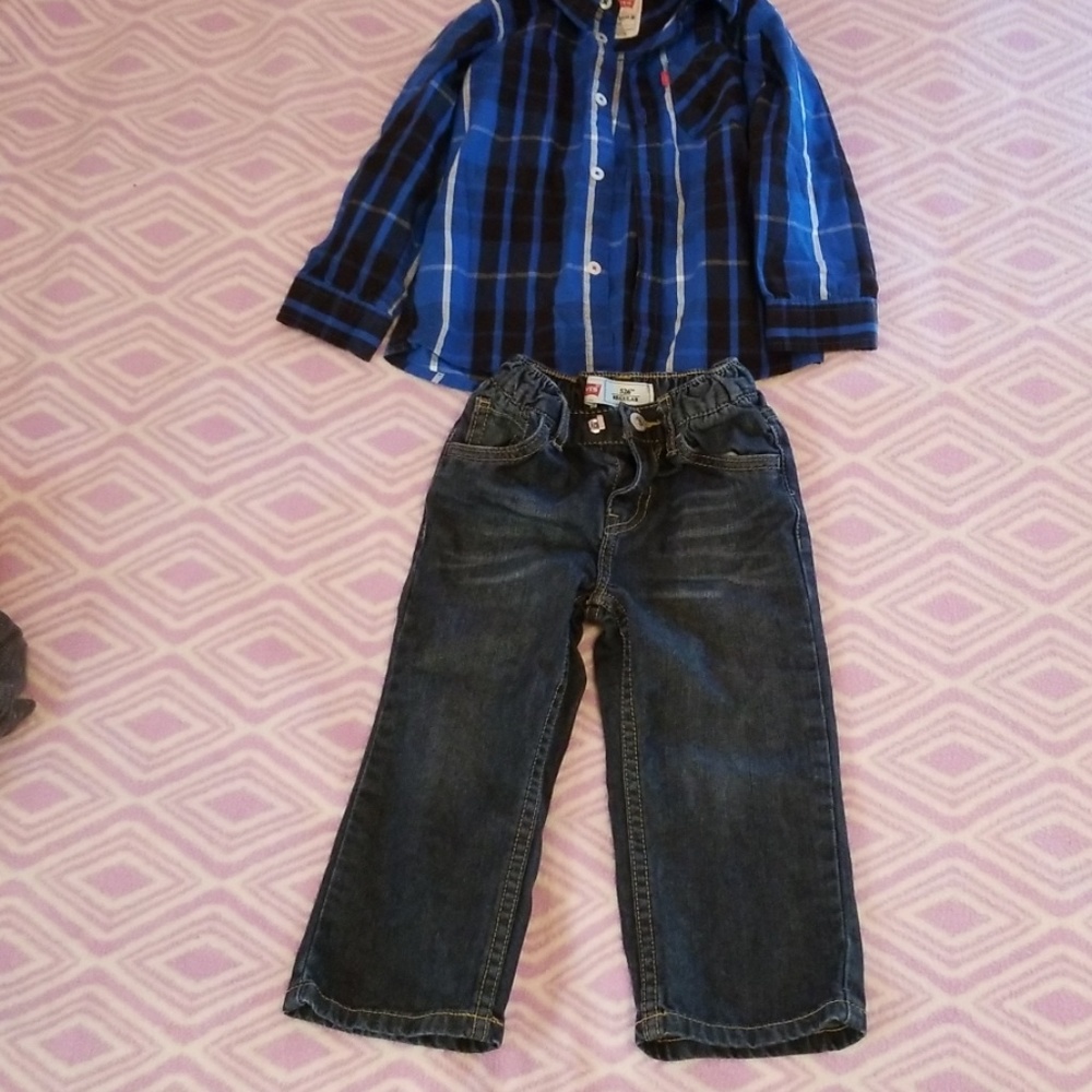 Cute boys Levi's outfit